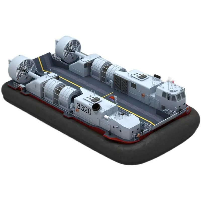 ホバークラフト紙船モデル、特別玩具、カスタム仕上げモデル、中国海軍