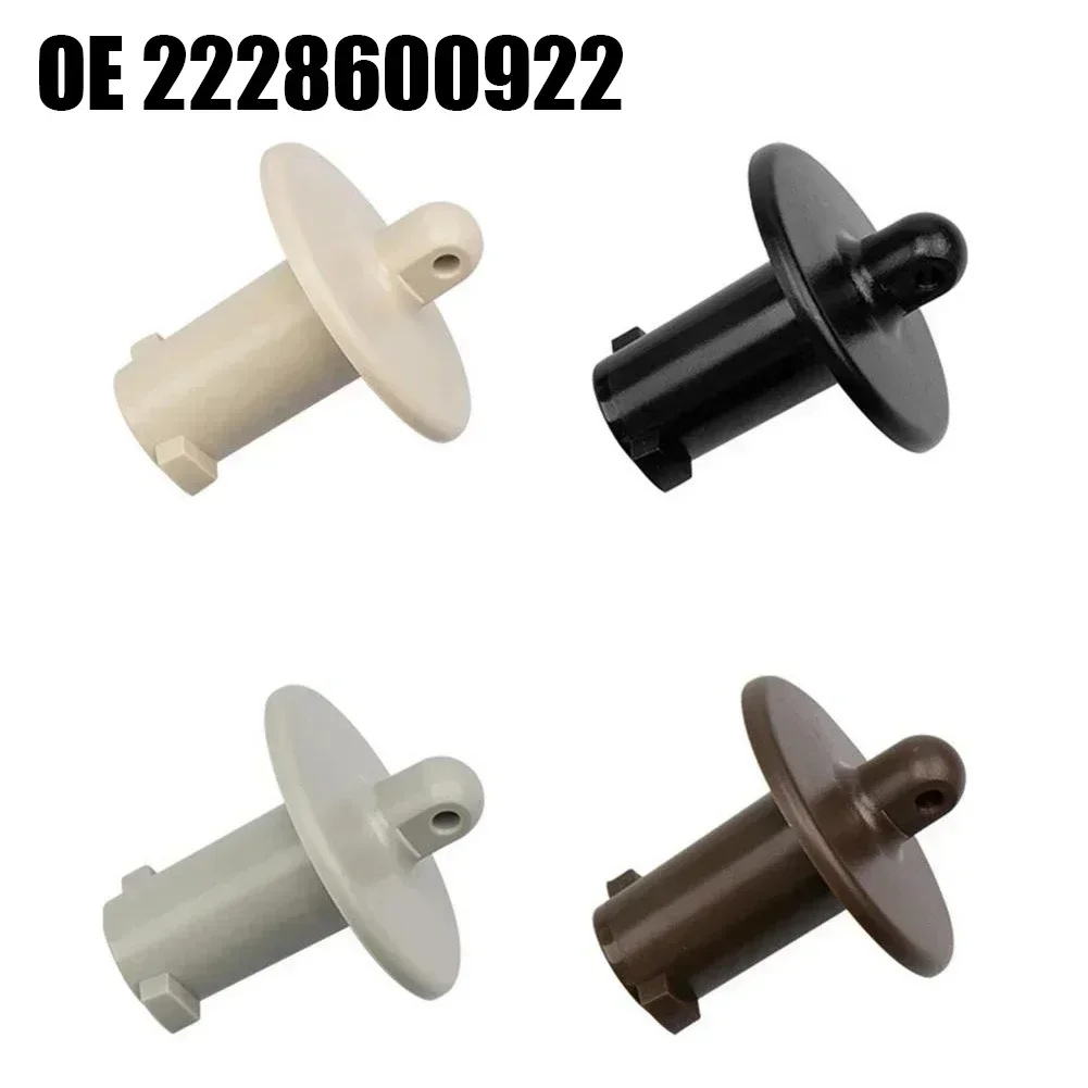 1pc Fit For Mercedes S-Class W222 14-19 Plug-and-Play Car Rear Seat Belt Buckle ABS #2228600922 Black / Beige / Brown Grey