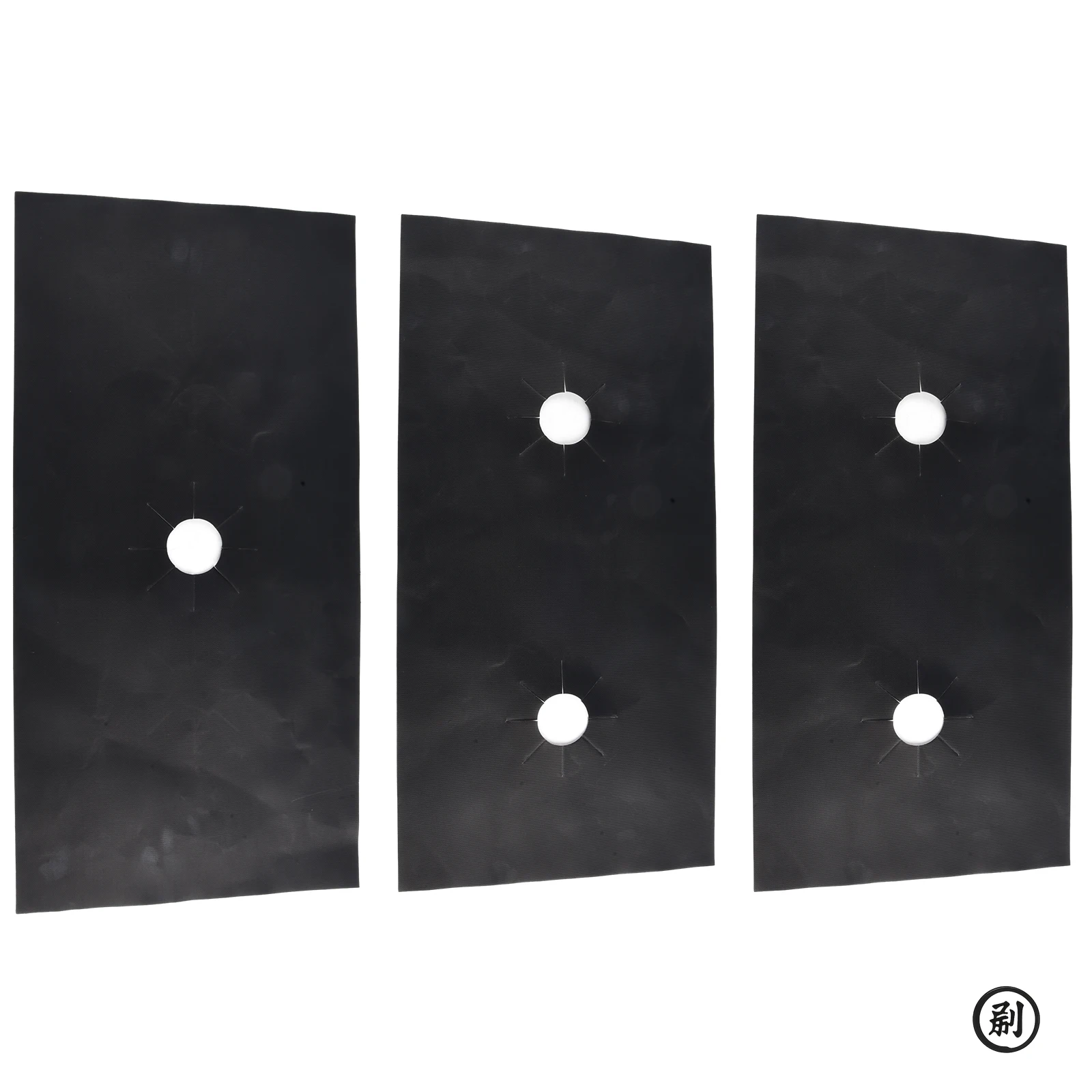 Gas Stove Pad Protective Cover 5-Hole Anti-dirty Non-stick Reusable Stovetop Scratch Protector Pads Kitchen Parts