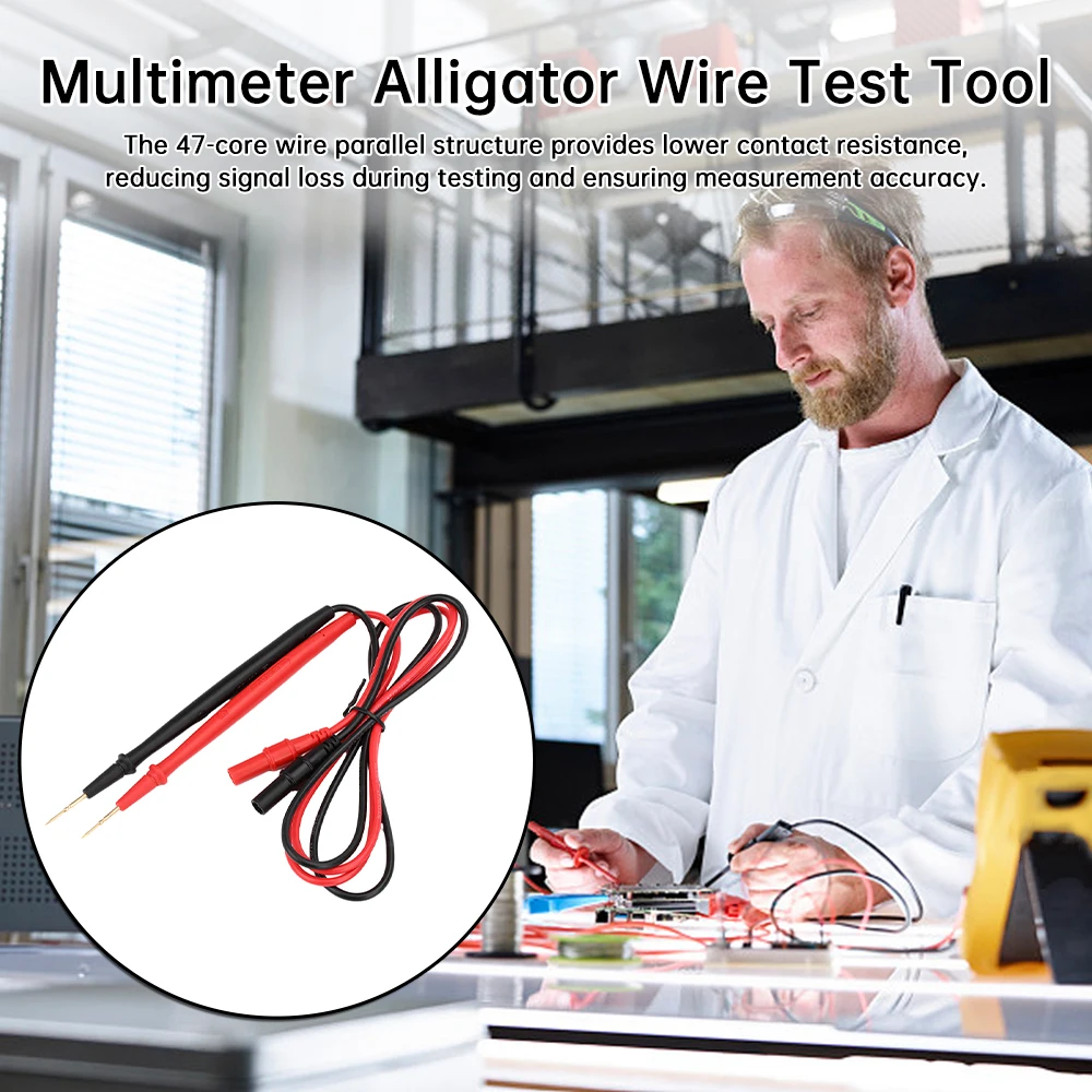 47 Core Special Tip Multimeter Probe 10A 100CM Probe Test Lead Digital Multimeter Pointer Tester Lead Wire