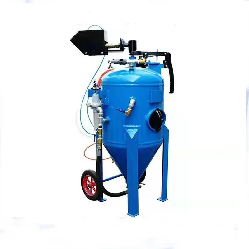 

High Pressure Portable Sandblaster Paint Removal Sand Blasting Machine Wet Sand Blaster Automatic Water Wet Sandblaster