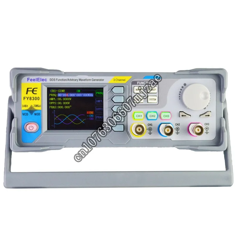 

FY8300S-20M 20MHz 3-Channel DDS Function Arbitrary Waveform Signal Generator with 4CH TTL Level Output