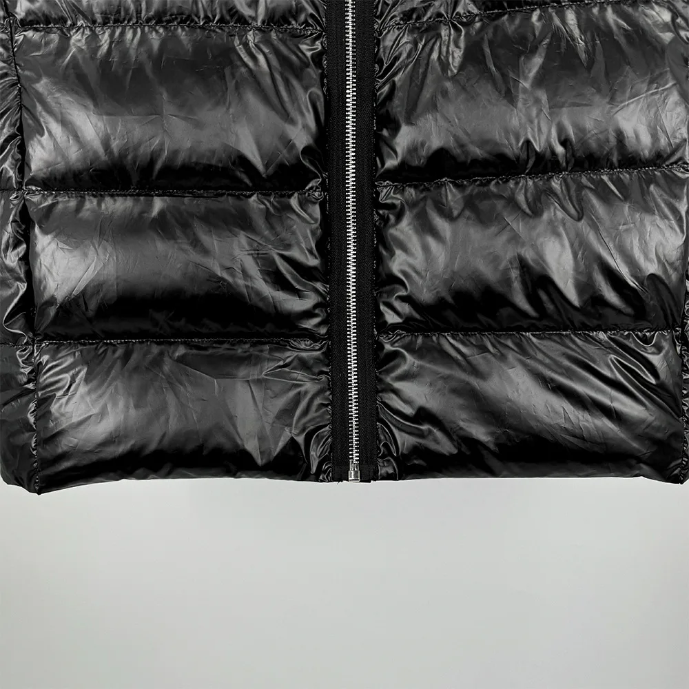 High Street Duck Down Vest Detail 10