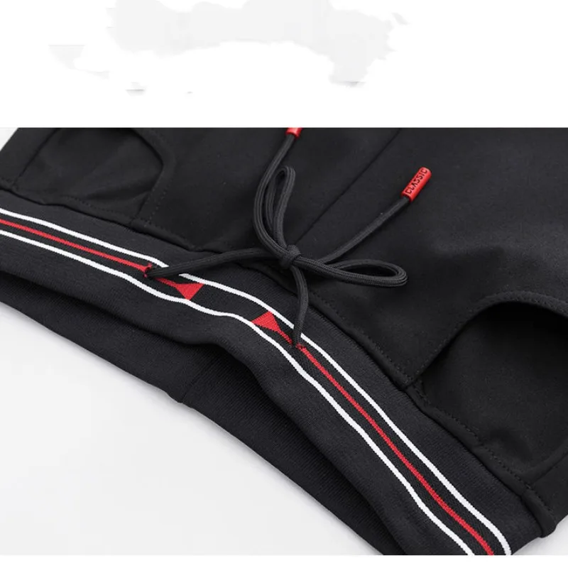Women's Elastic Waist Drawstring Solid Color Pockets Flare Spring and Autumn Slimming High Waist Slim Casual Trousers Pants