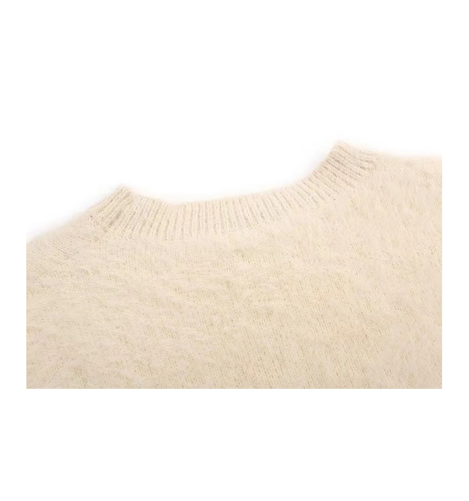 [GRAVER]★24FW★韓国人気★ELBOW I LOVE BEAR SWEATSHIRT UNI) Double-face fabric Short Sleeves Sweatshirt(Ivory)_