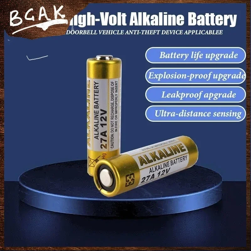20PCS Universal 12V A27 27A G27A MN27 MS27 L828 alkaline battery toy doorbell alarm remote control V27GA ALK27A A27BP K27A