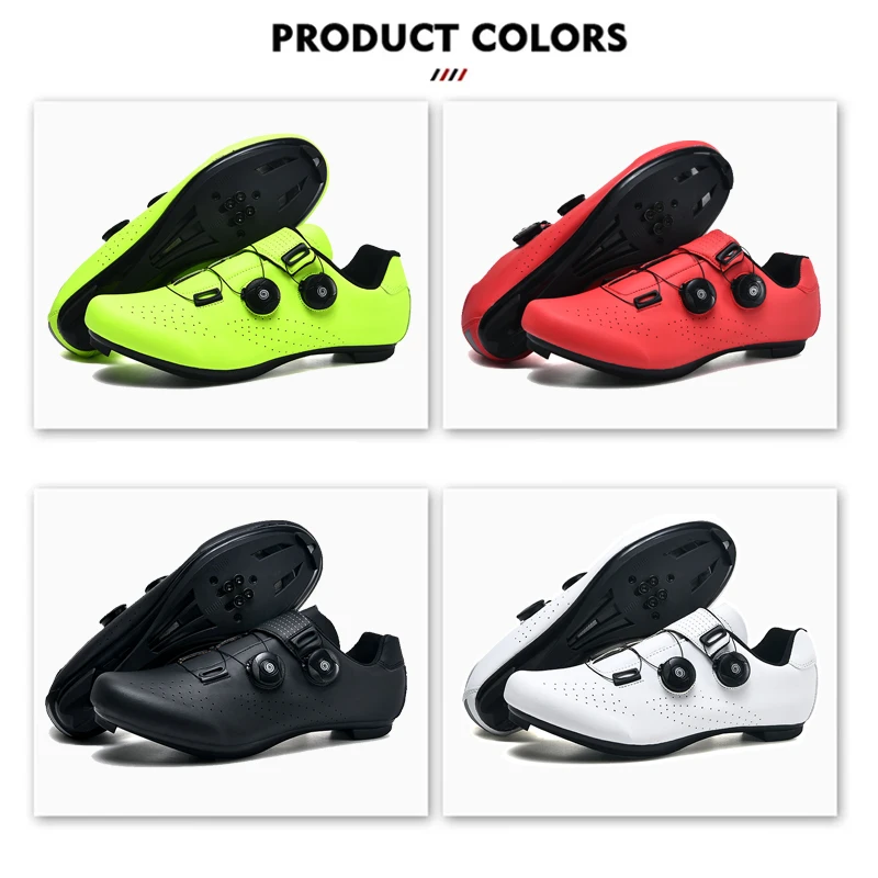 Cycling Sneaker Mtb Pedal Bicycle Shoes Flat Mountain Cycling Shoes Cleat Rb Speed Footwear Man Women New Selflocking