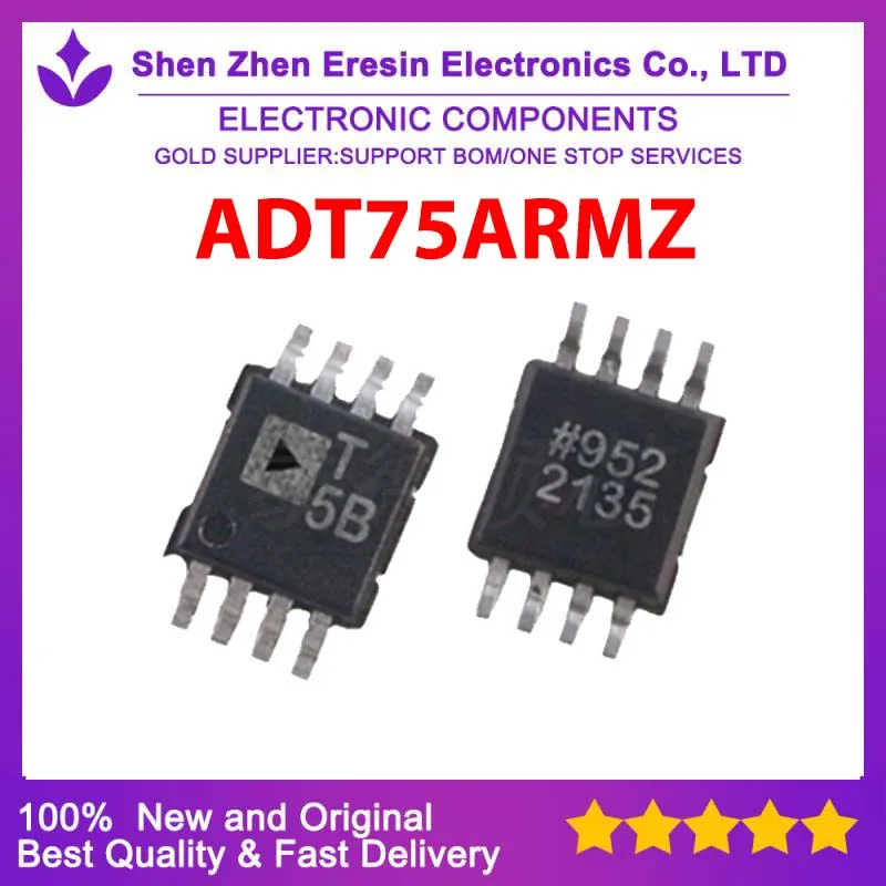 

Free shipping 5PCS/LOT ADT75ARMZ MSOP8 New and original