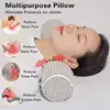 Neck Roll Pillow For Sleeping Roll Neck Support Pillow Cylinder Round Pillows With Removable Pillowcase For Home Work Area Yoga 3