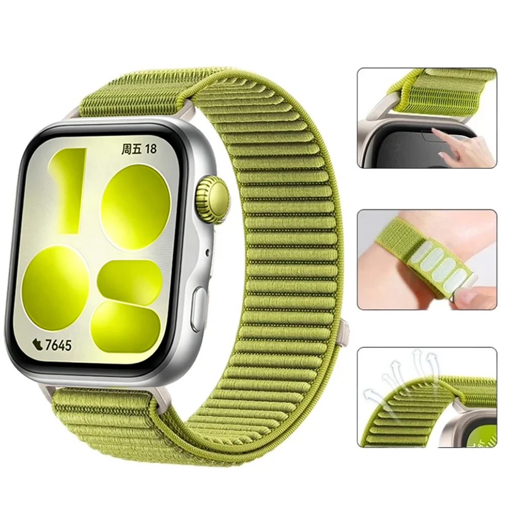Premium Nylon Loop Strap - Fashionable & Durable Soft Band