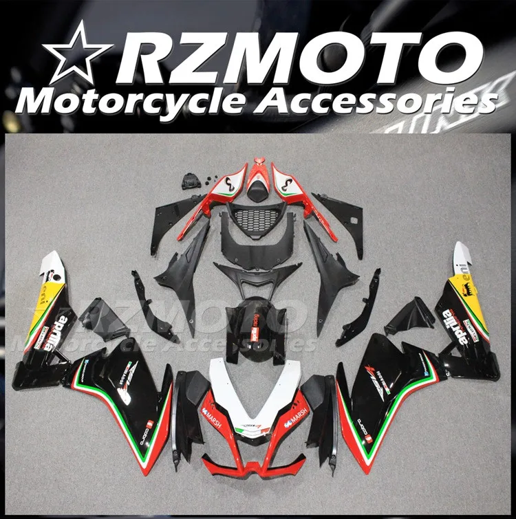

4Gifts New ABS Bike Fairings Kits For Aprilia RSV4 RS1000 2009 2010 2011 2012 2013 2014 09 10 11 12 13 14 Bodywork Set Red Black