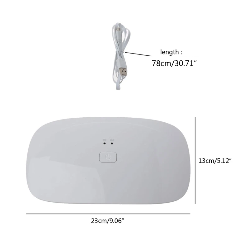 Durable Phototherapy Lamp UV Gel Lamp Dryer for Fingernail