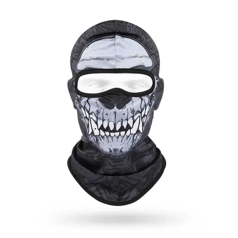 Dry Quick Sunscreen Balaclava Men Cycling Head Cover Outdoor Skull Mask Breathable Elastic Biker Full Face Mask Headgear Cap - Image 30
