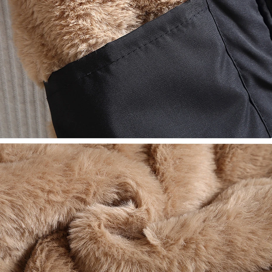13XL 12XL Plus Size Jacket Men Long Jacket Coat Autumn Winter Thick Fleece Jackets Male Fashion Casual Windbreaker Coats 6