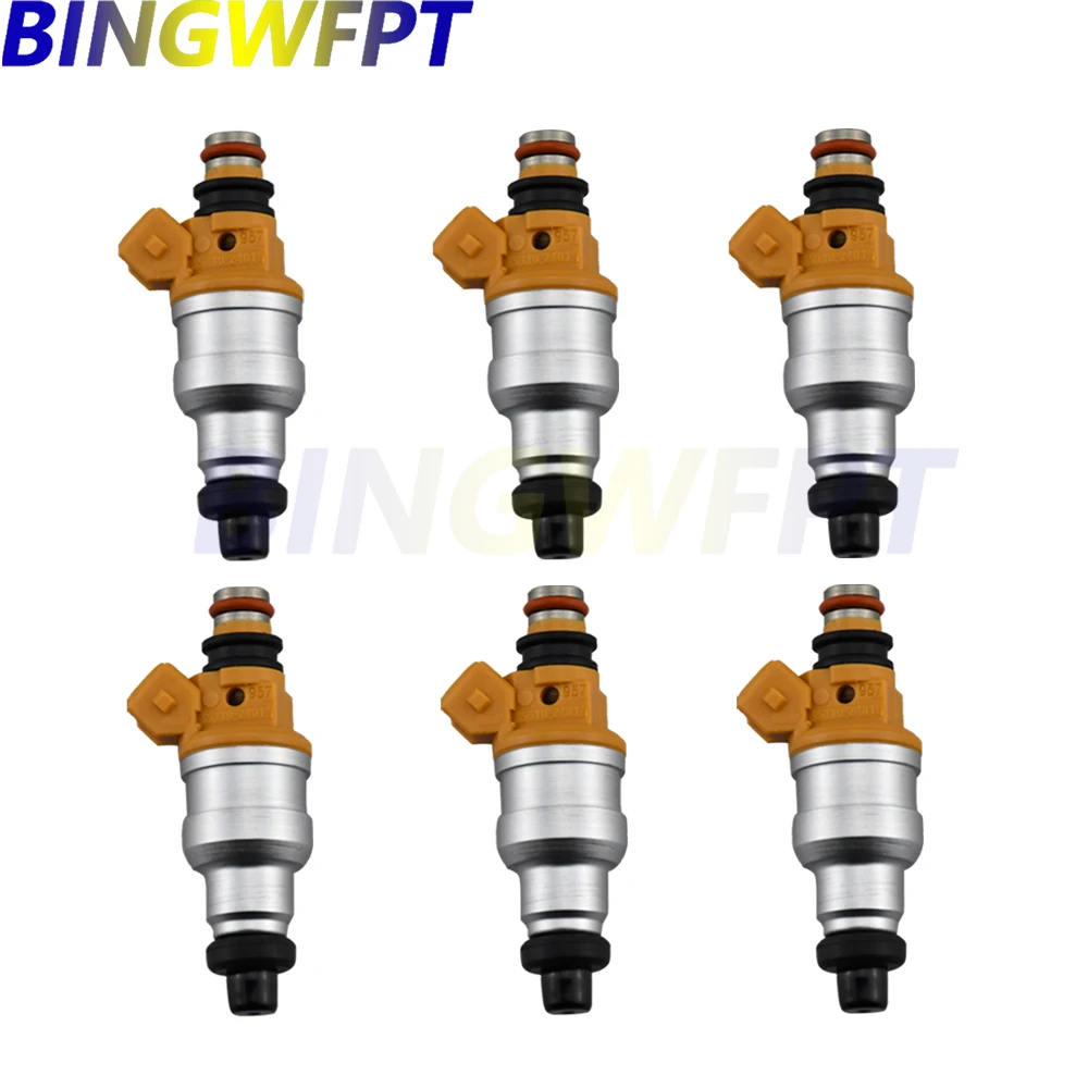 

6PCS Fuel Injector For DODGE&HYUNDAI COLT / EXCEL / SCOUPE 1.5L 90cid L4 / 1.5L L4 0280150788 35310-24010 Renovation