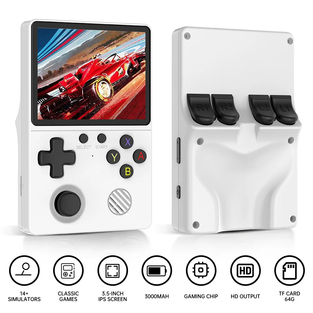RG350 ポータブルゲームプレイヤー本体 &ケース付き RG350 ポータブルゲームプレイヤー本体 &ケース付き Amazon