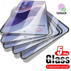 Clear Tempered Glass Protective Case for Motorola Moto G Series - Toughened Guard Cover (4Pieces)
