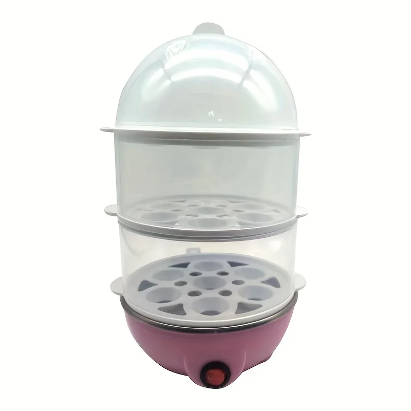 US Plug Multi Functional Electric Cooking Pot, Egg Cooker, Household Breakfast Machine, Automatic Power Off of Egg Steamer