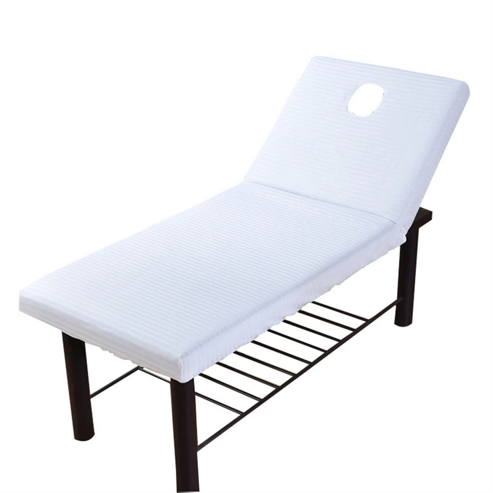 Massage Table Bed Fitted Sheet Pure Color Brushed Beauty Bed Cover Beauty Salon Rubber Band Massage SPA Therapy Cover Universal 5