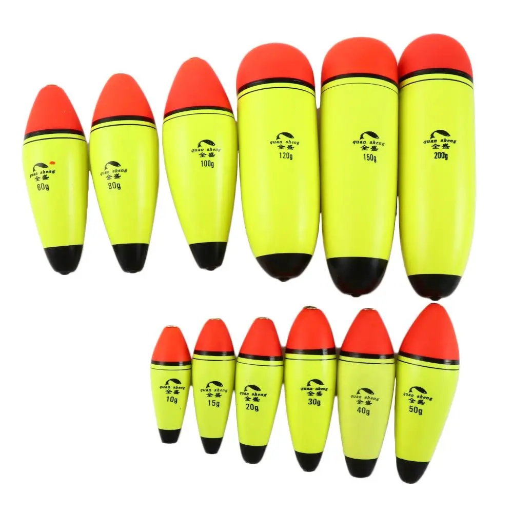 1pc Galleggiante 20g-200g Galleggiabilà Schiuma Galleggiante da pesca Ala rotante Elastico Boya Bastone luminoso Galleggiante da pesca Pesca su roccia Bobber  18