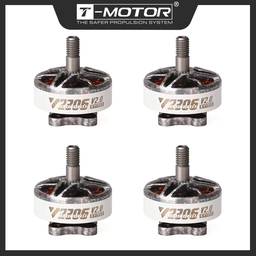 T-MOTOR T-HOBBY V2306 V2.0  5"Freestyle Fpv Racing Drone Motor 4-6S KV1950/KV2400 Brushless Motor For FPV Freestyle Version