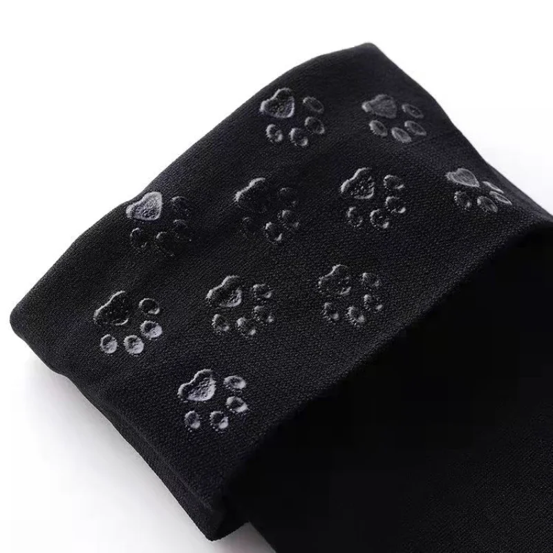 Gothic Lolita Thigh High Cat Claw Stockings - Women's Sexy Harajuku Style Compression Lingerie