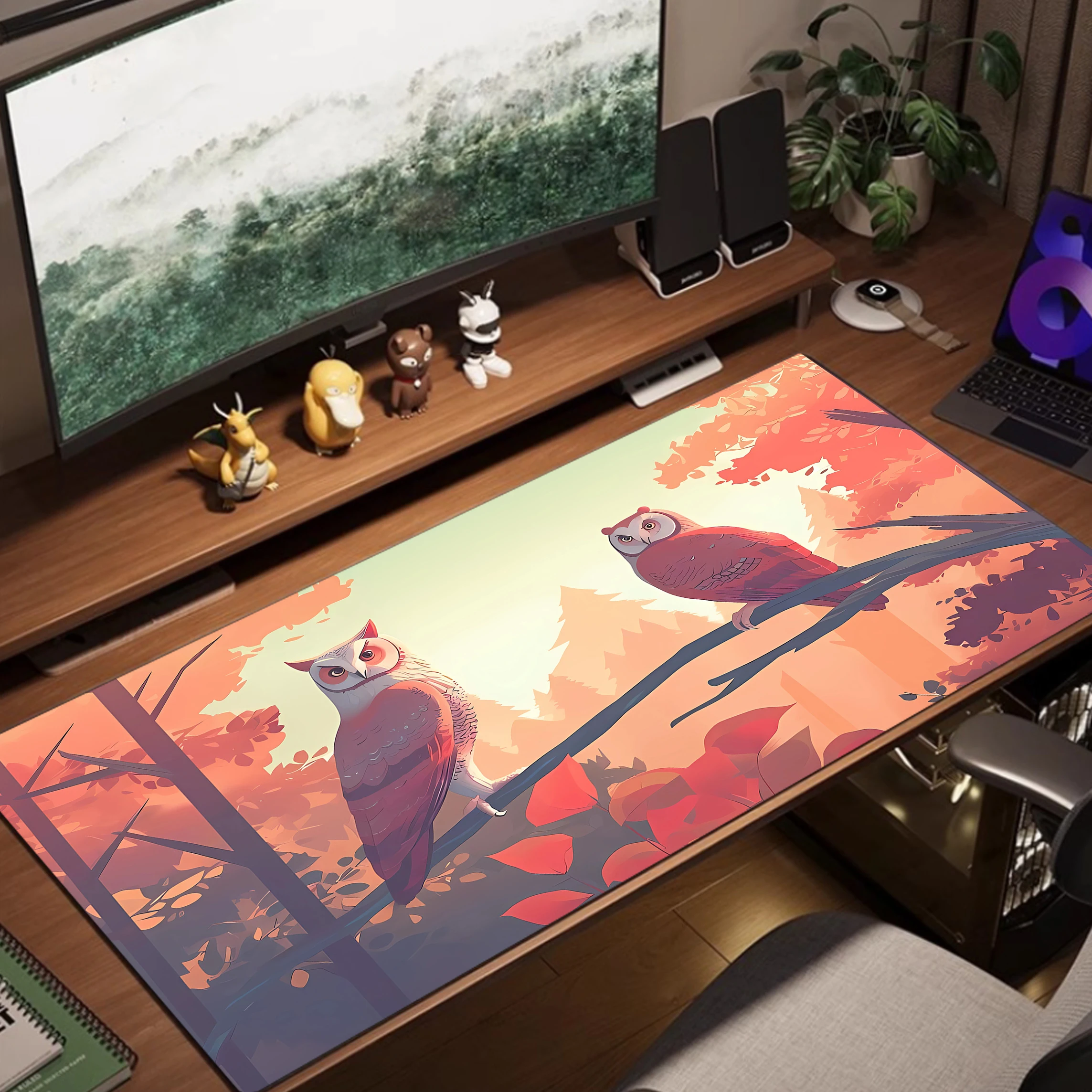 لوحة ماوس للنباتات الخضراء لوحة ماوس ألعاب كبيرة X...