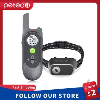 Dog Training Collar with Remote Voice Commands Shock Collar