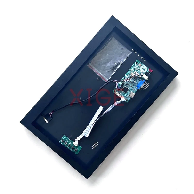 

Плата контроллера LP156WH3(TL) + металлическая Фотографическая портативная 1366*768 HDMI-совместимая панель VGA LVDS 40 Pin DIY модификация комплект 15,6"