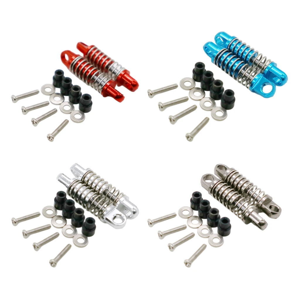 

Амортизатор из алюминиевого сплава для Wltoys 284131 K969 K979 K989 K999 P929 P939 1/28 RC22, 4 шт., детали для модернизации автомобиля