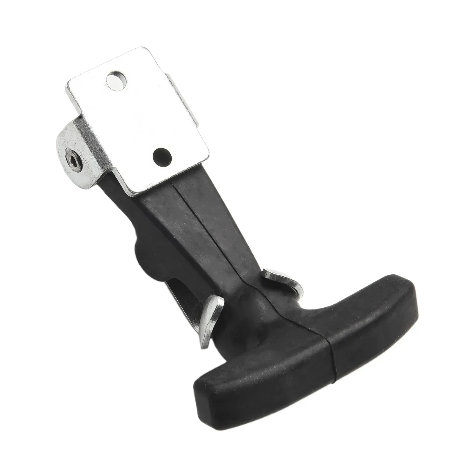 Furniture Hardware Toggle Latches Decorative Latches 1 Pcs T Handle Draw Latches Elastic Stainless Steel Rubber Hood Catch 4.7 Inch Flexible T Handle Hasp Home Improvement Building