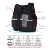 Reflective Large Capacity Men Women Running Jacket Running Storage Bag Running Backpack Running Chest Pack Marathon Vest Bags 6