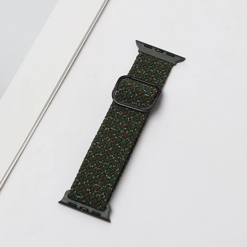 Braided Nylon Elastic Loop Strap