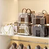 Thickened bag storage wardrobe partition rack for storing bags, acrylic wardrobe organizer, handbag storage rack 2