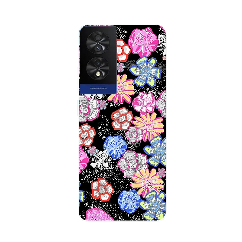 Cartoon Design Soft TPU Silicone Bumper Case, 6.78