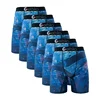 6Pcs ETHIKA Sexy Printed Men Underwear Boxer Hot Shorts Underpants Breathable Man Panties Lingeries Boxer Briefs XXXL Plus Size 3