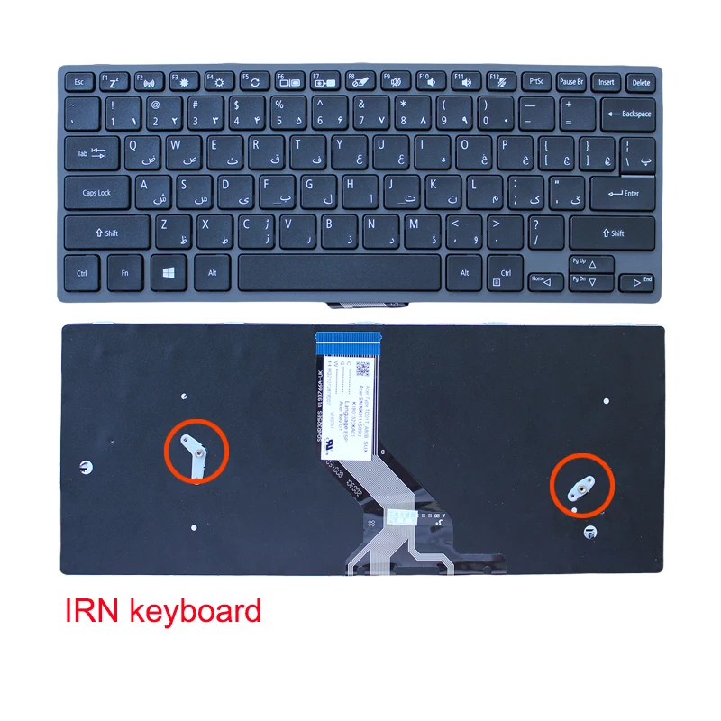 For Acer TMB311-31 311R-31 RN-31 R-31 B311R Laptop alternate keyboard US SP SW
