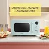 COMFEE' CM-M091AGN Retro Microwave with Multi-stage Cooking, 9 Preset Menus and Kitchen Timer, Mute Function, ECO Mode 2