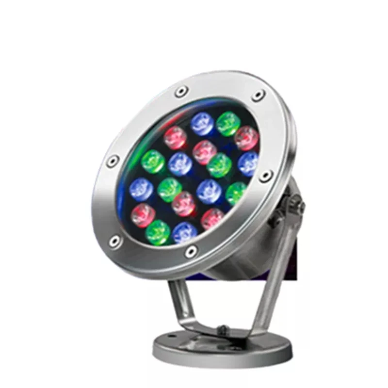 

Подводное ландшафтное освещение 3 Вт, 6 Вт, 9 Вт, водонепроницаемое цветное ландшафтное освещение фонтана с водой и падением, светодиодное освещение 12 В, 24 В, RGB, уличный прожектор