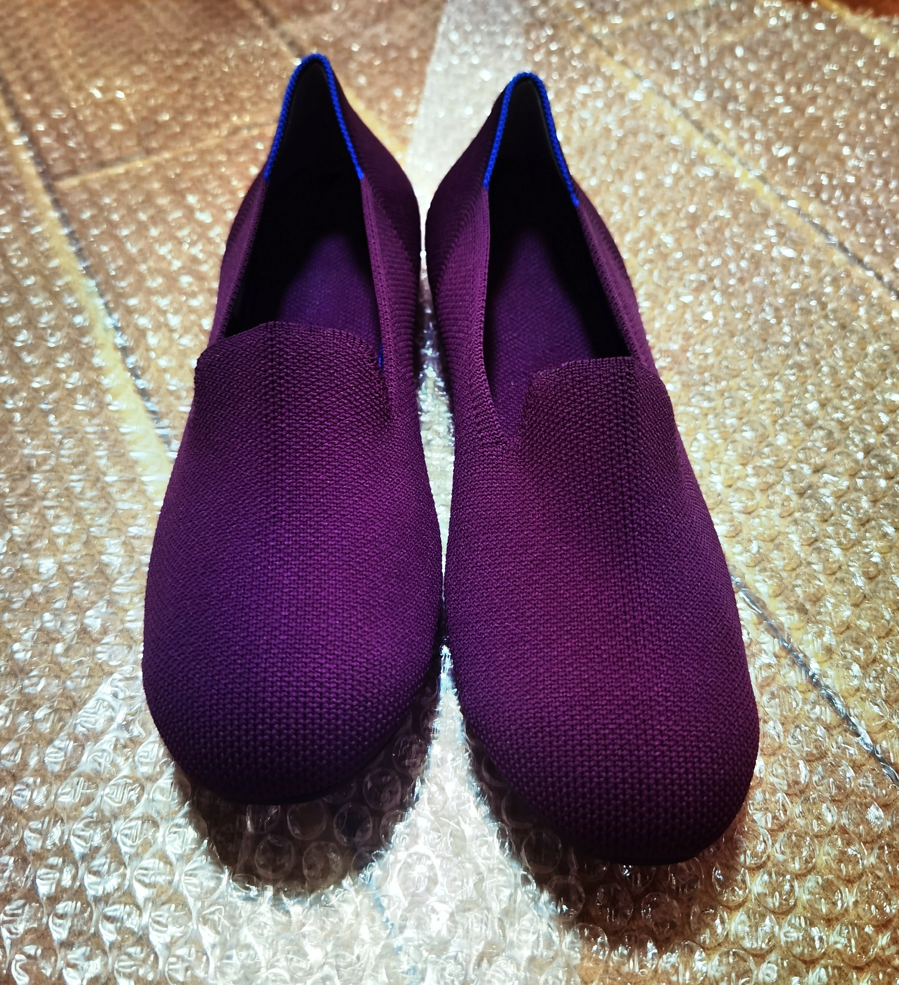 Maggie's Walker Women's Stretchable Soft Bottom Knitted Flats Spring Shallow-mouth Washable Casual Loafers Size 35~40 6