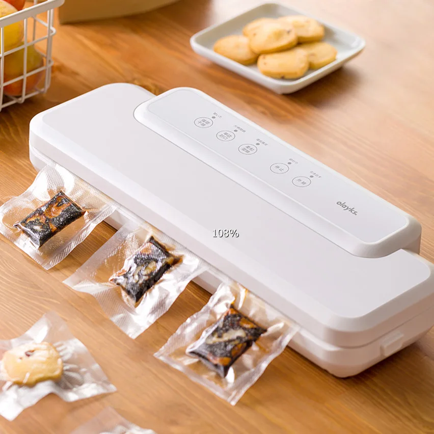 Youpin Olayks Vacuum Packaging Machine Household Plastic Bag Sealer for Plastic Bags Electric Vacuum Pump Degasser Food Keeper 2