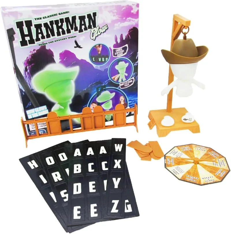 Magnetic Hangman Mystery Word Guessing Game for Kids & Families hangman game