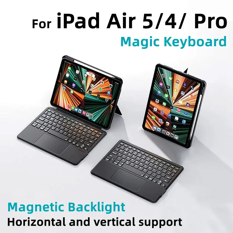 Clavier Magique Intelligent pour Apple iPad Pro 11 12.9 Pouces