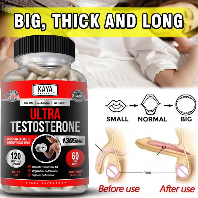 

Performance Enhancer High Strength & Potency 1305 Mg with Saw Palmetto and Tribulus Terrestris