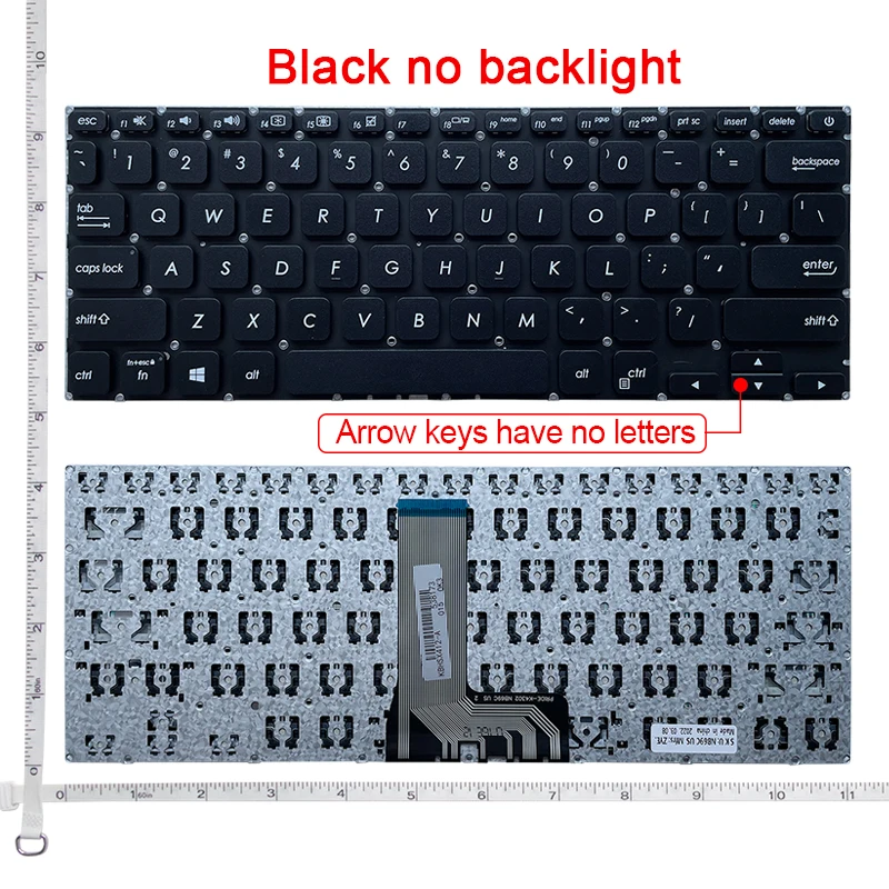 Фото Клавиатура для ноутбука ASUS VivoBook X412 X412FA X412U R423 V4000F R424 V4000U V4000D R424F R424FA A412 A412D A412FL A412DA №3