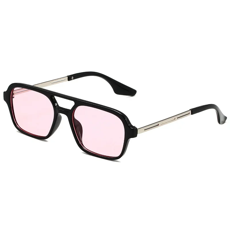 Small Frame Square Sunglasses Woman Brand Designer Fashion Luxury Sun Glasses Female Vintage Hollow Leopard Blue Oculos De Sol vintage sunglasses women sunglasses