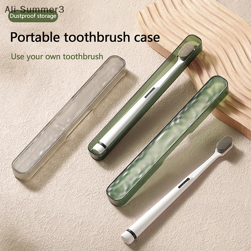 Portable Toothbrush Holder Case - Travel and Camping Organizer