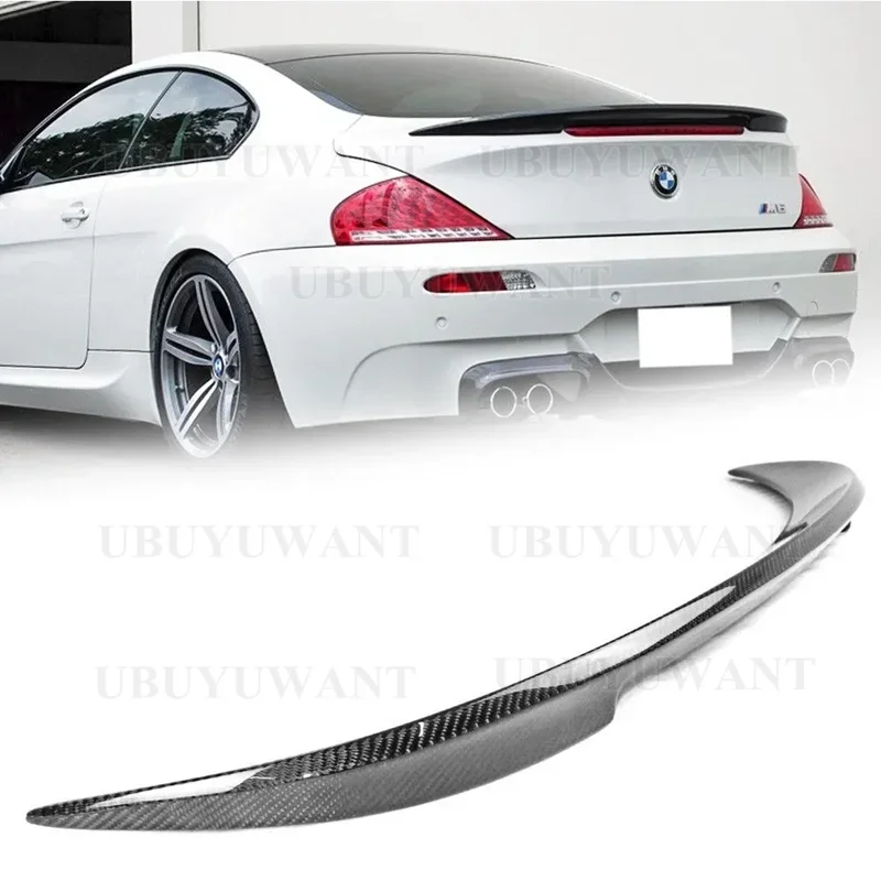 BMW 6シリーズ用リアスポイラー,カーボンファイバーリア