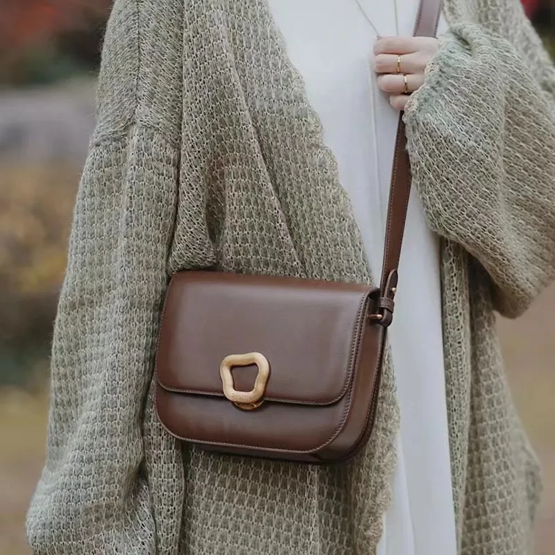 

New BOX Women's Bag Song Tofu Bag Series RESET Designer's New Cross Shoulder Small Square Bag