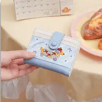 Korean Style Embroidery Sausage Dog Wallet Purse Ultra Thin Card Bag Multi-function Short Clutch PU Leather Card Holder - Image 2